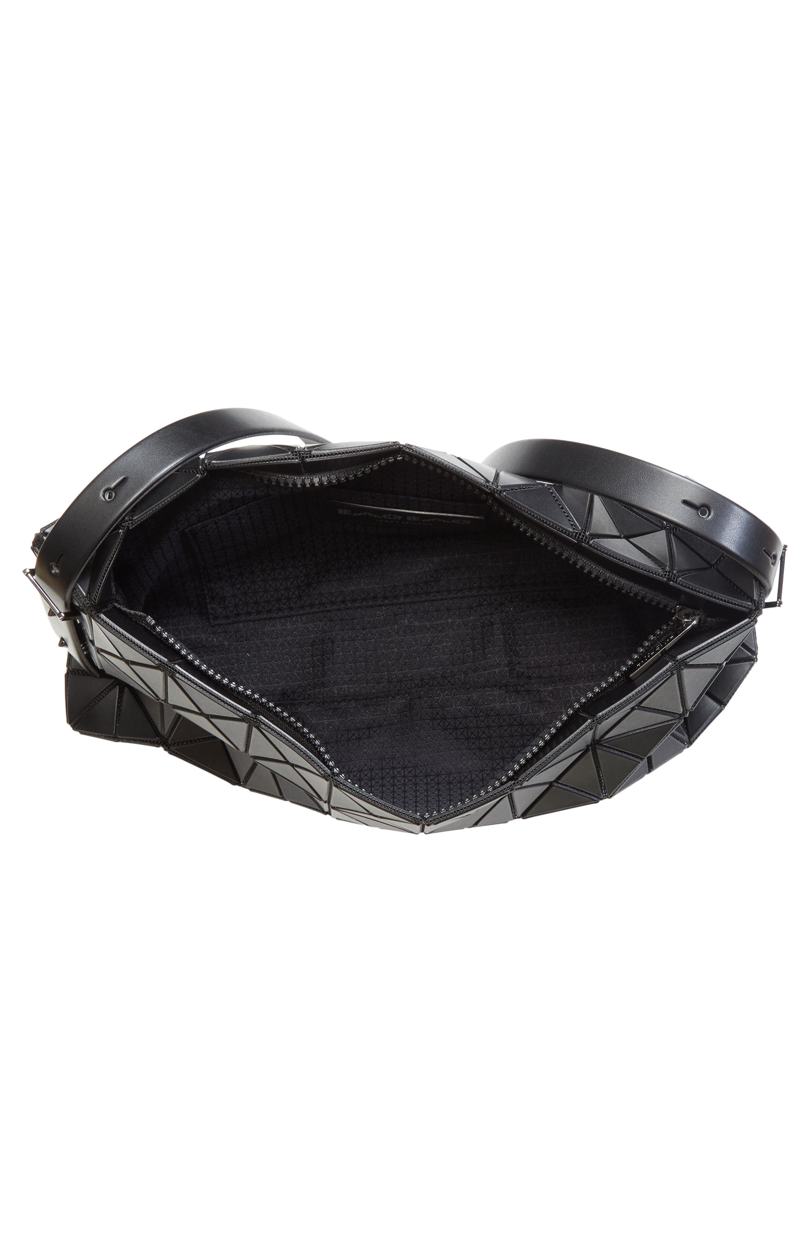 Bao Bao Issey Miyake Oblong East/West Shoulder Bag, Alternate, color, Matte Black