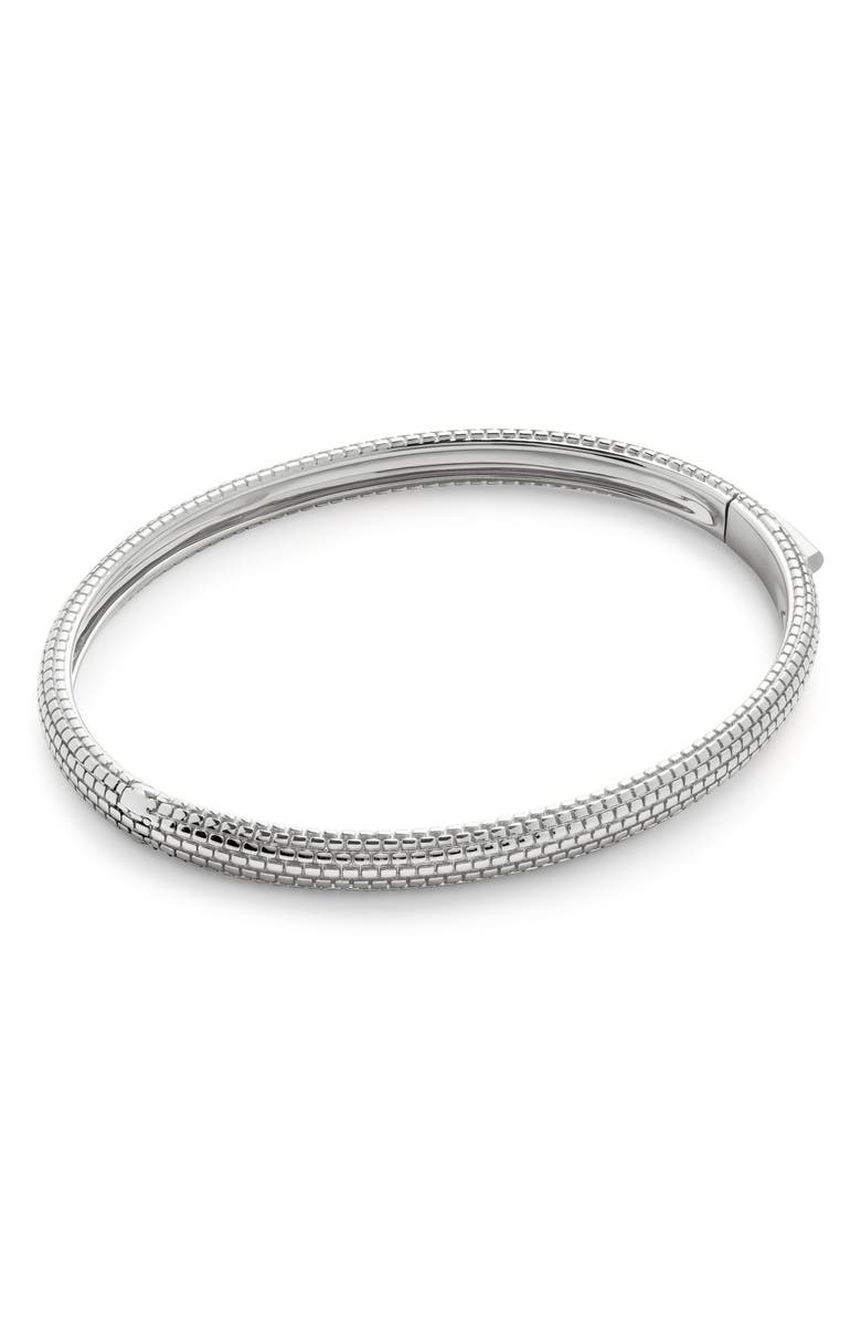 Monica Vinader Heirloom Bangle Bracelet, Main, color, Sterling Silver