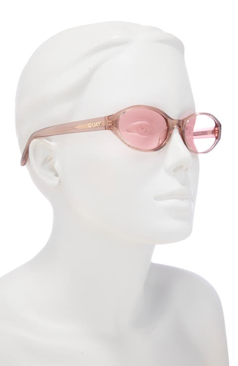 Aura Points 55mm Oval Sunglasses