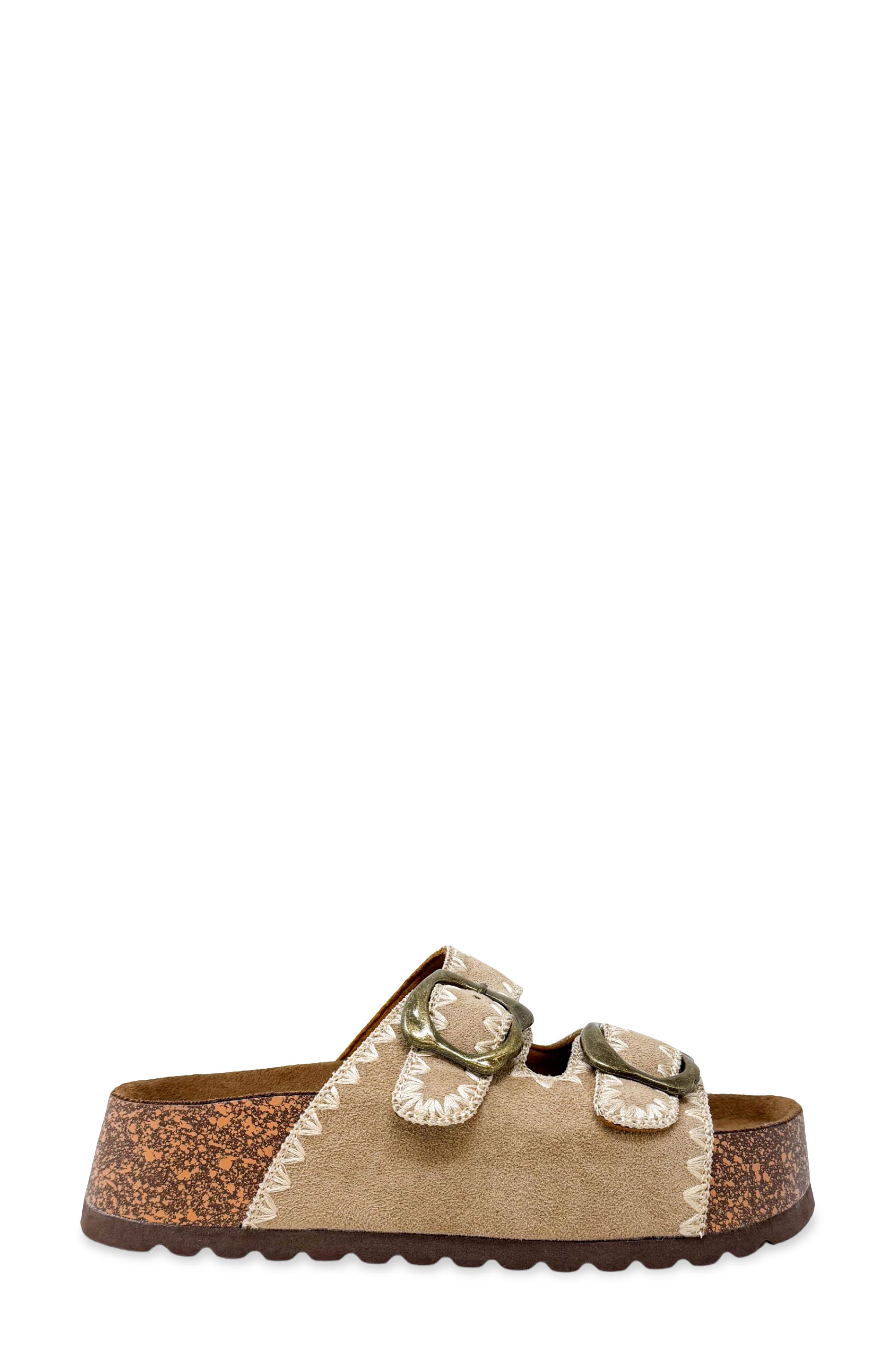 Keya Slide Sandal, Alternate, color, SAND