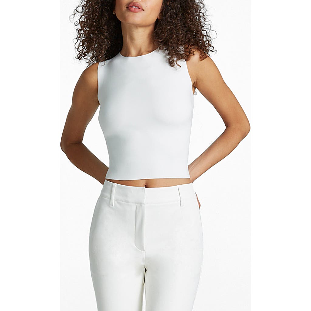 Commando Neoprene Ceo Shell Top In White