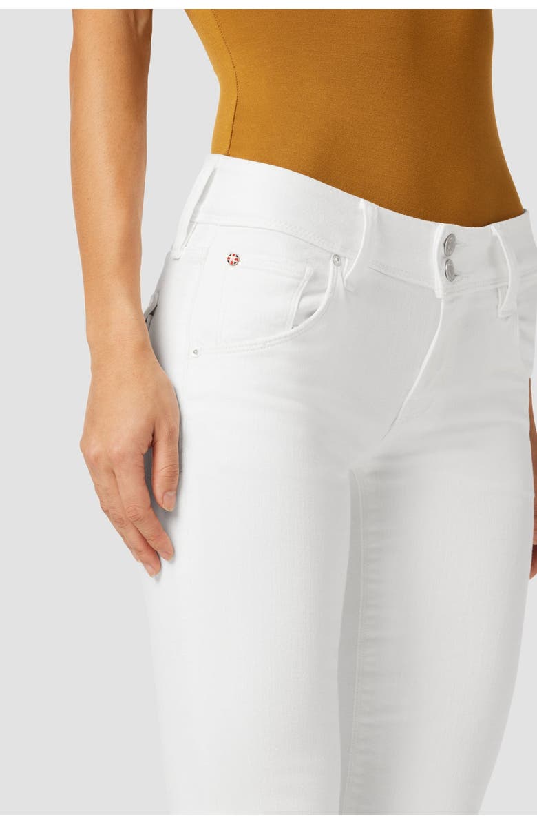 Hudson Jeans Beth Mid Rise Bootcut, Alternate, color, White