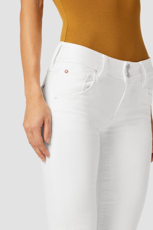 Hudson Jeans Beth Mid Rise Bootcut In White