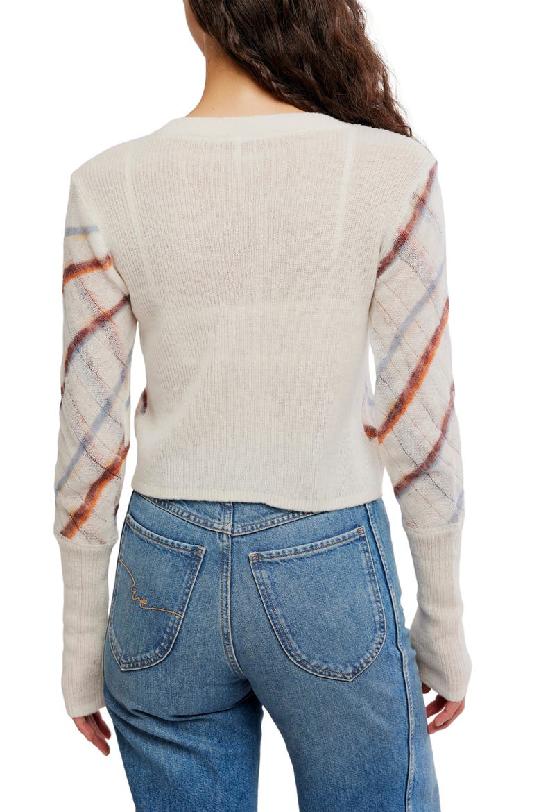 Highland Mist Cardigan, Alternate, color, SUGAR MIST COMBO