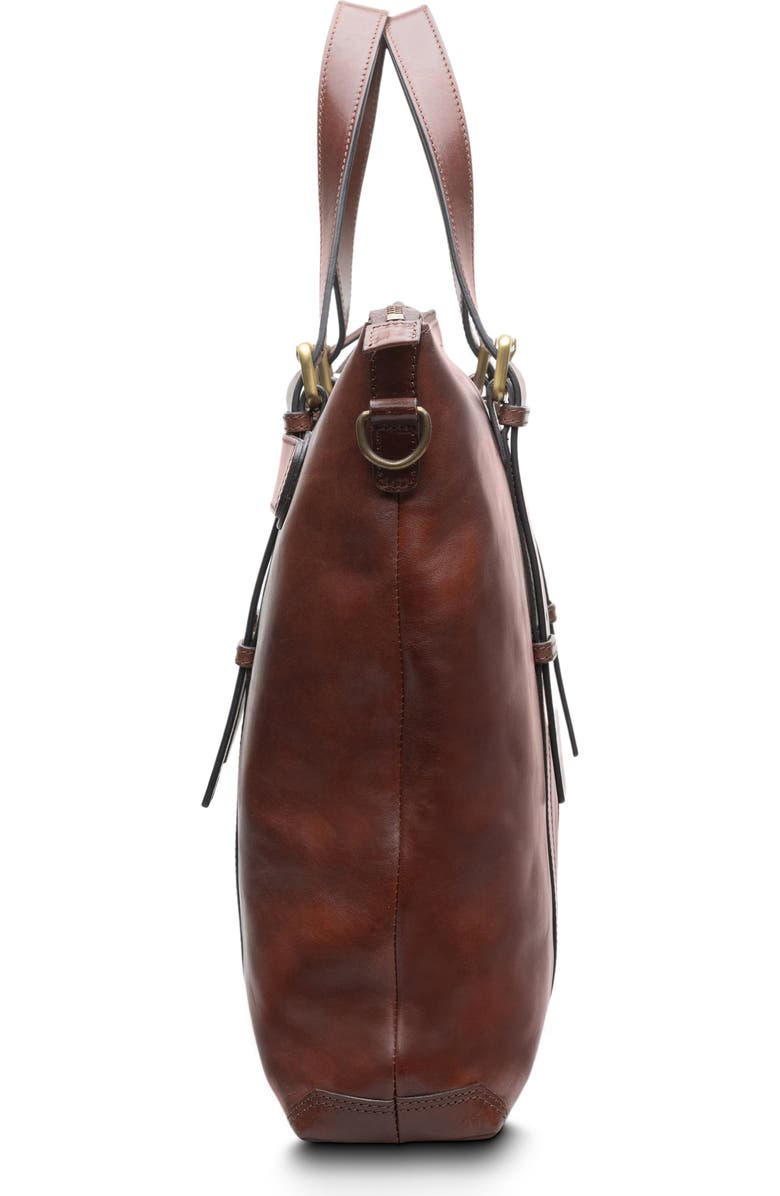 Bosca Brenta Leather Tote, Alternate, color,