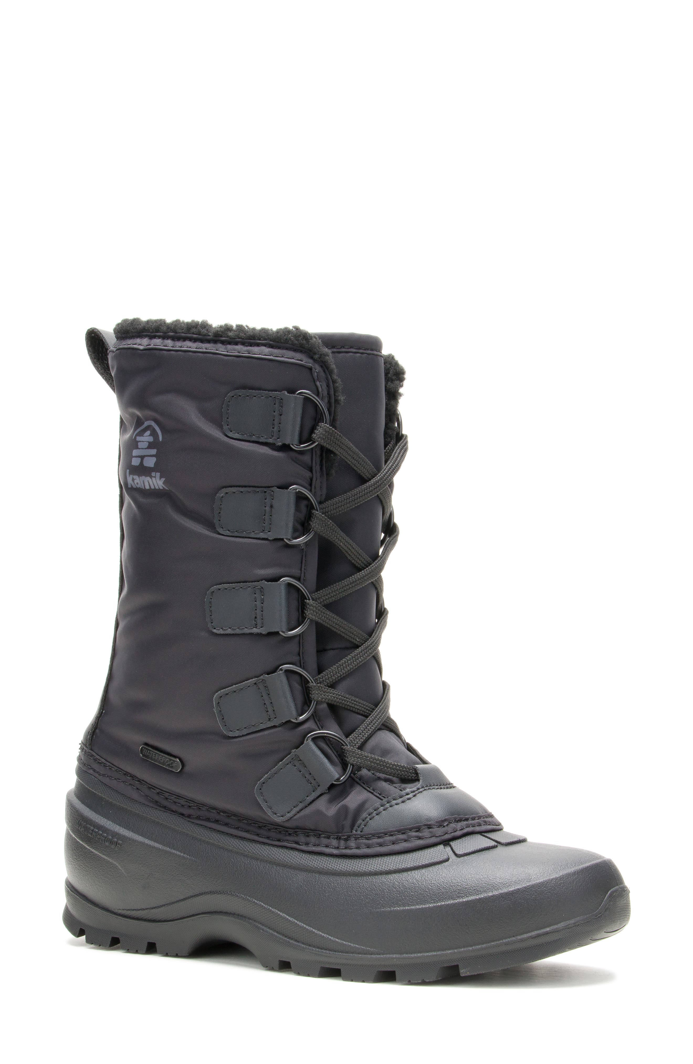 Kamik Billie Waterproof Snow Boot, Main, color, 