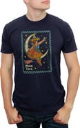 Coors Brewing Company Men's Coors Brewing Company Mystic Moon Girl Graphic T-Shirt