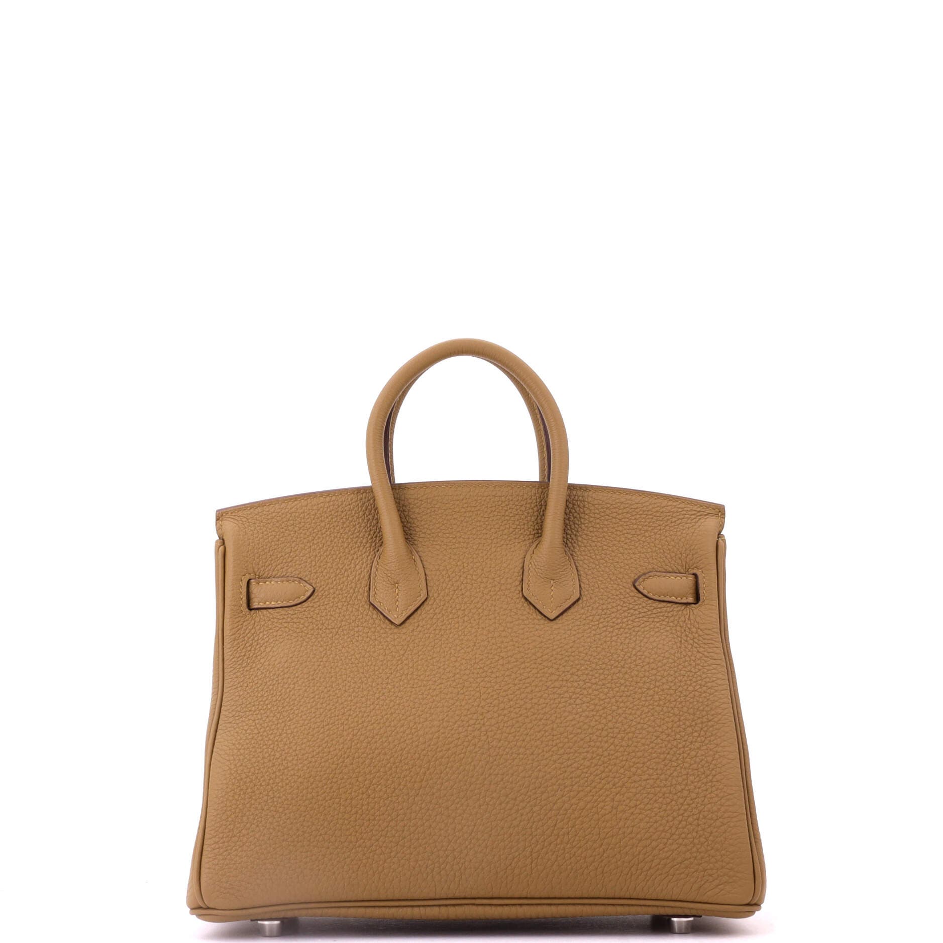 Birkin Handbag Verso Togo with Palladium Hardware 25, Alternate, color, Metallic Gold