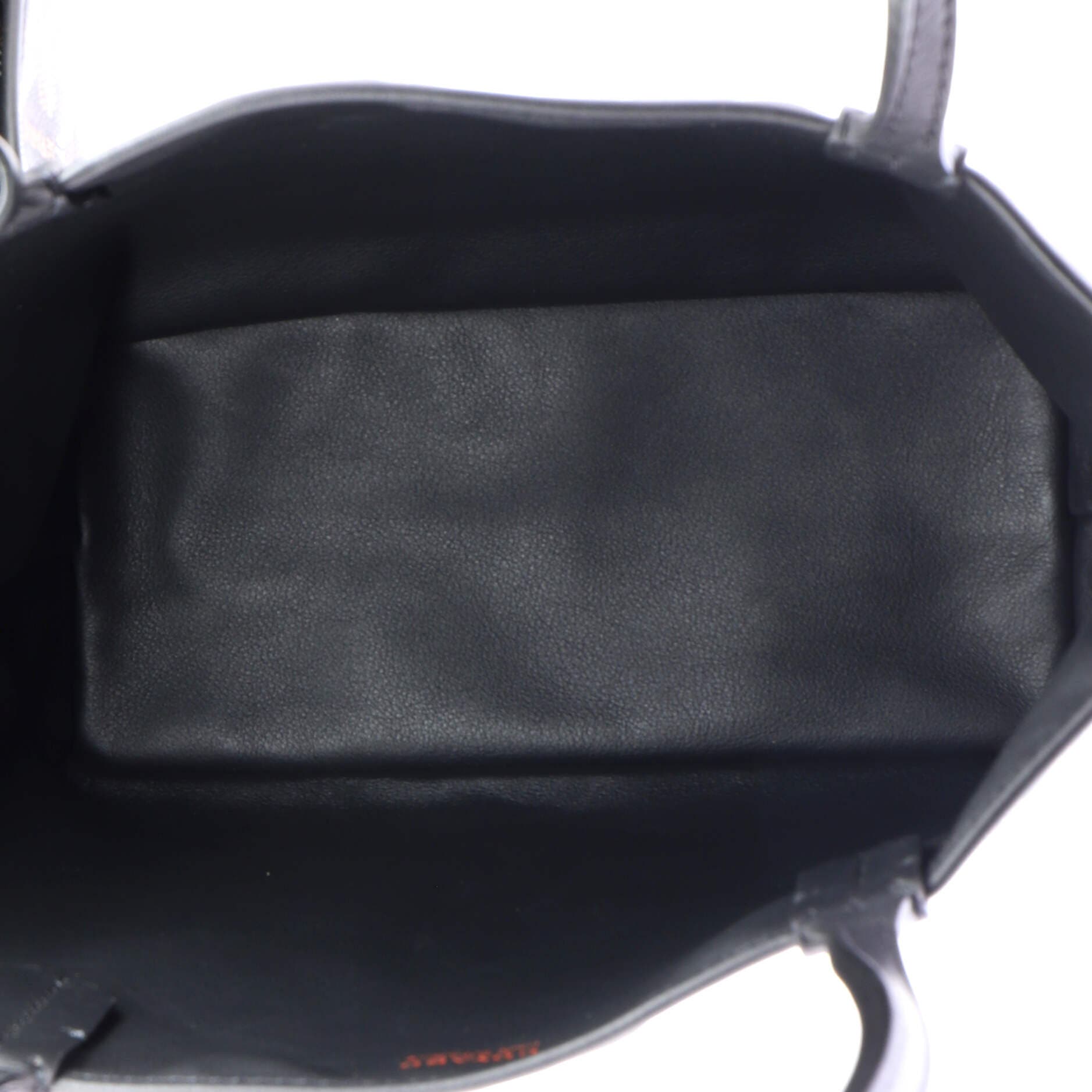 Pre-Owned Goyard Anjou Reversible Tote Coated Canvas Mini, Alternate, color, Black