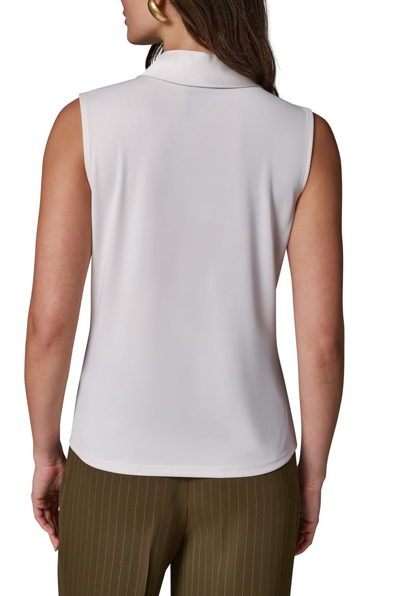 Necktie Sleeveless Top, Alternate, color, IVORY