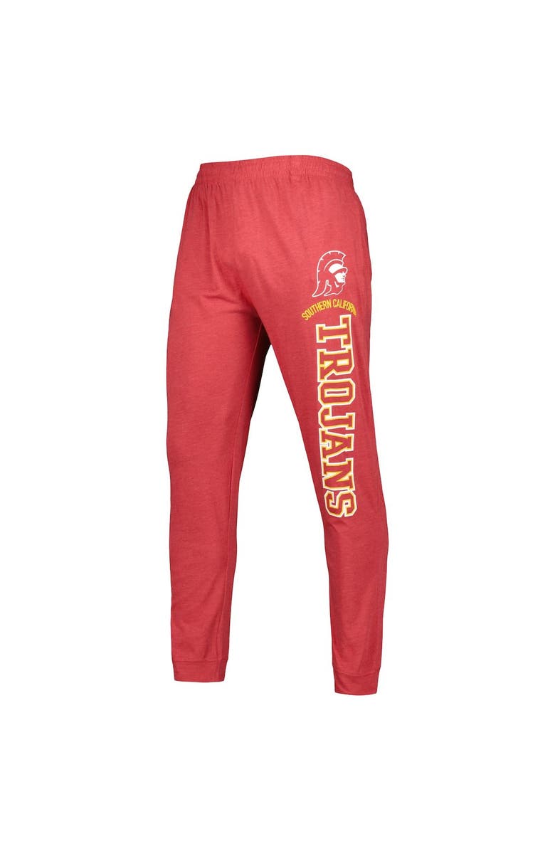 CONCEPTS SPORT Men's Concepts Sport Cardinal/Charcoal USC Trojans Meter Pullover Hoodie & Pant Sleep Set, Alternate, color, Cardinal
