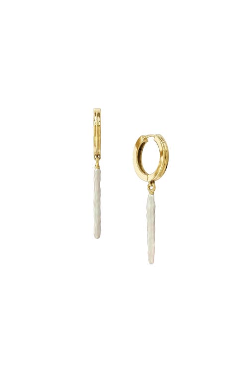 Astor & Orion Women's Nora Freshwater Pearl Huggie In Gold In Gold