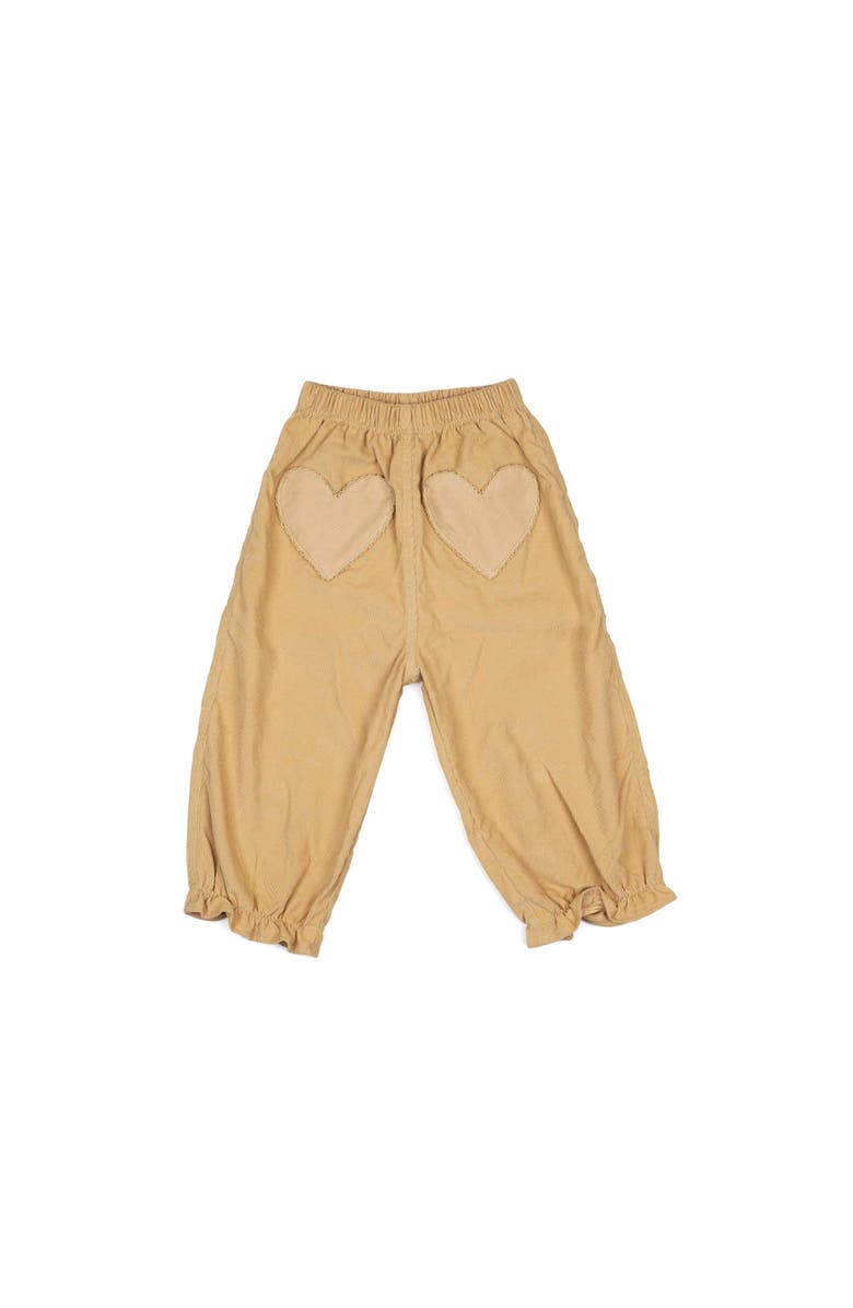 Wild Wawa Heart Pocket Pants, Main, color, Sandstone