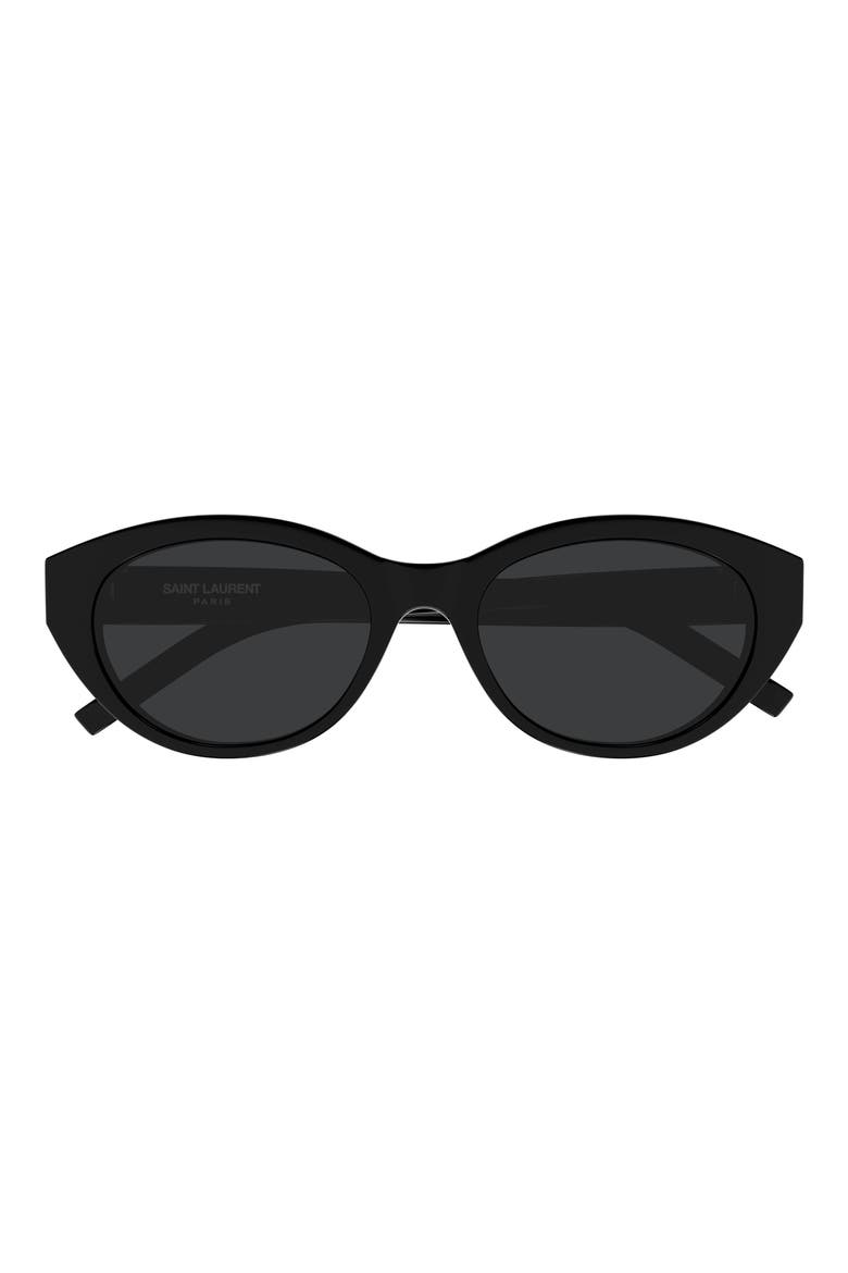 SL M148 54mm Panthos Sunglasses, Main, color, BLACK
