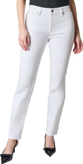 High Waist Linen Summer Elastic Waist Long Pants 3673