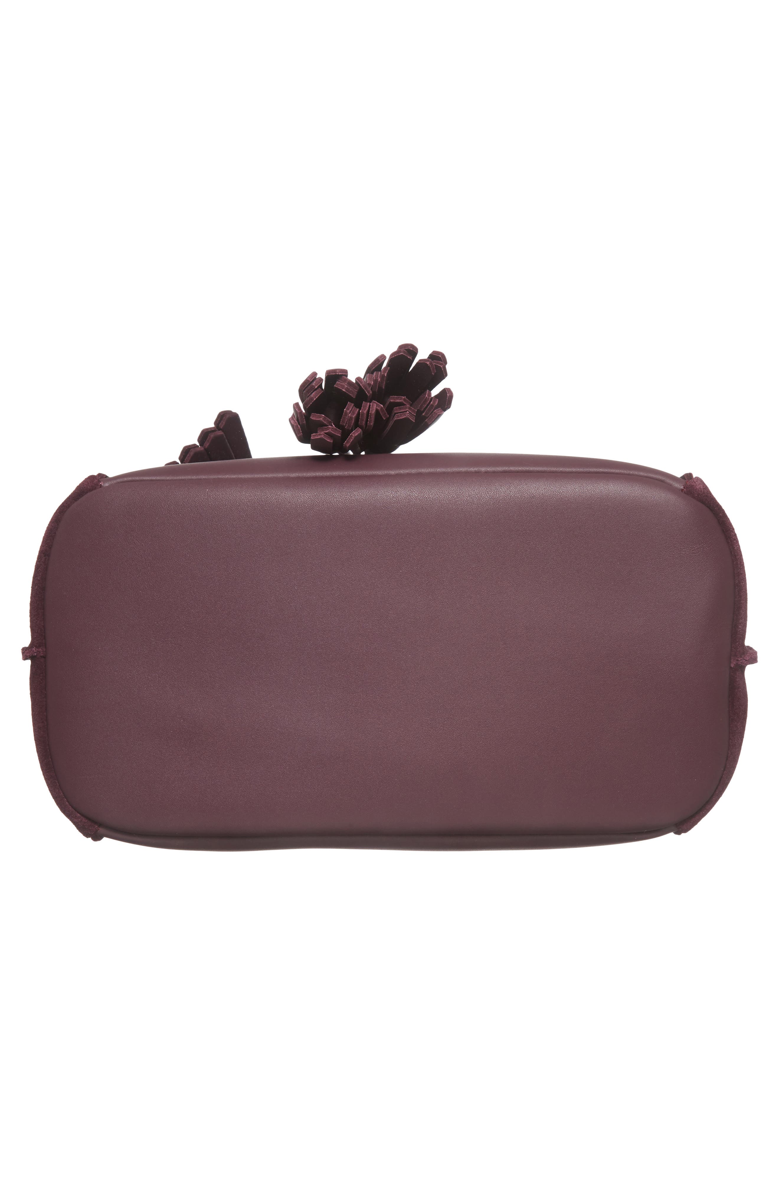 Longchamp Penelope Fantasie Leather Bucket Bag, Alternate, color, 