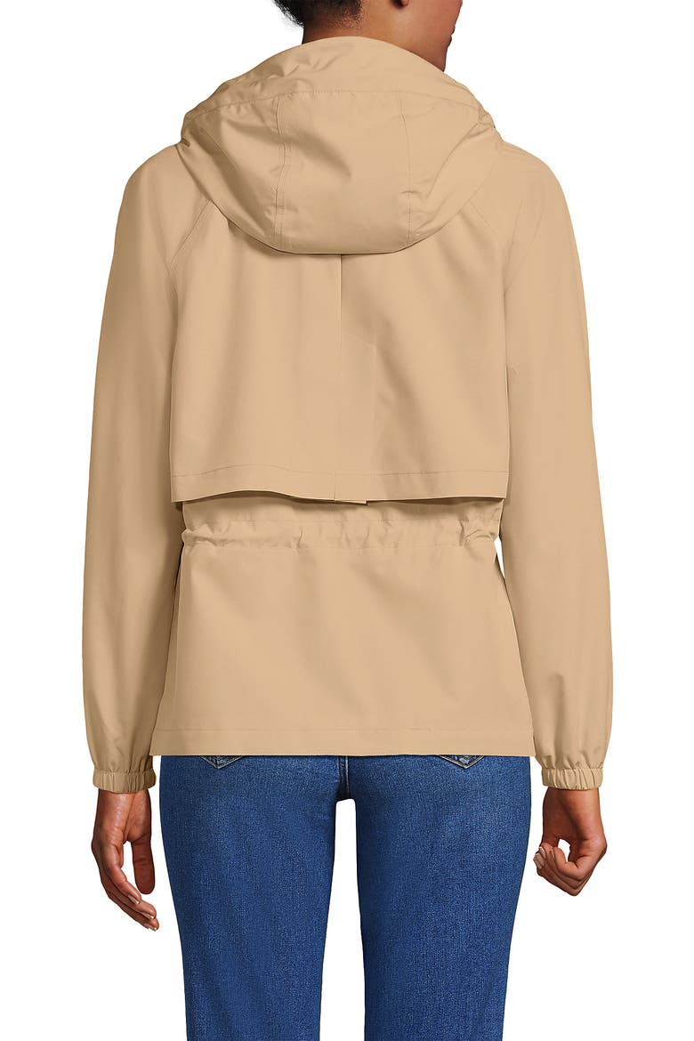 Squall Packable Rain Jacket, Alternate, color, Champagne/Ivory Latte