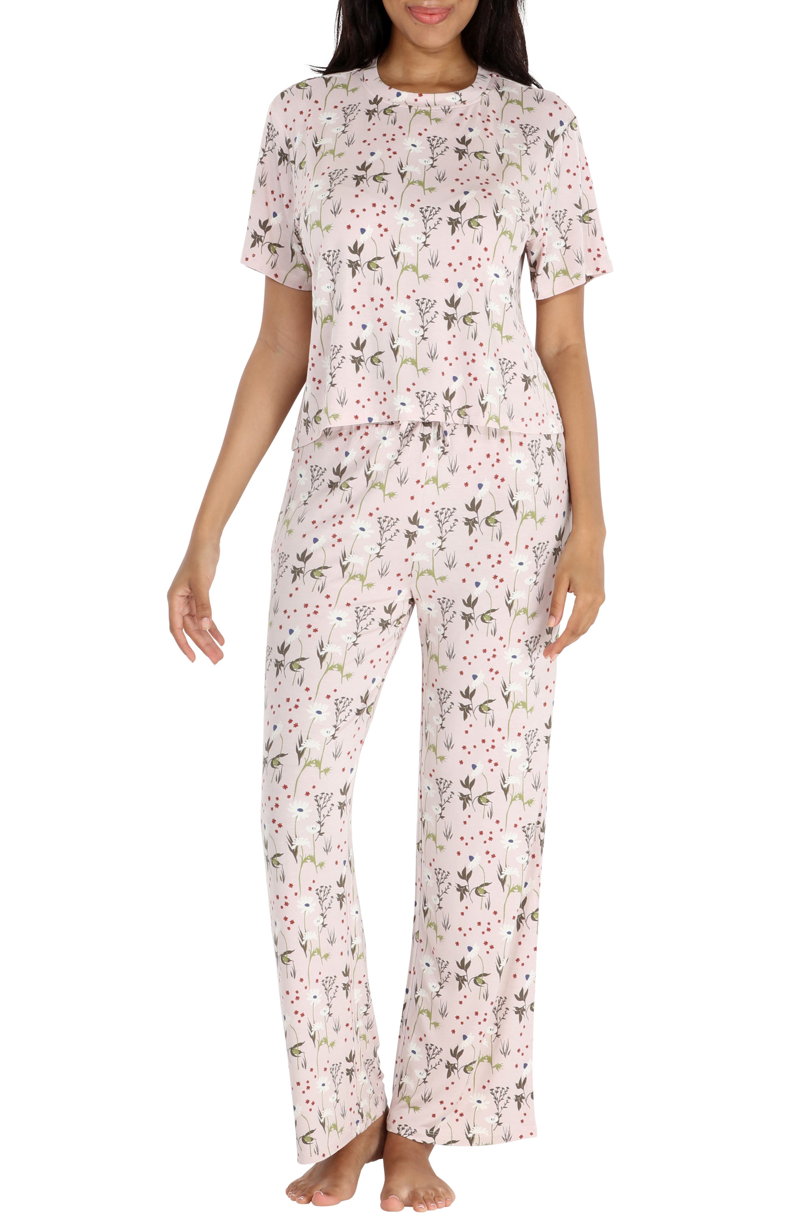 Honeydew All American Pajamas in Luster Floral 