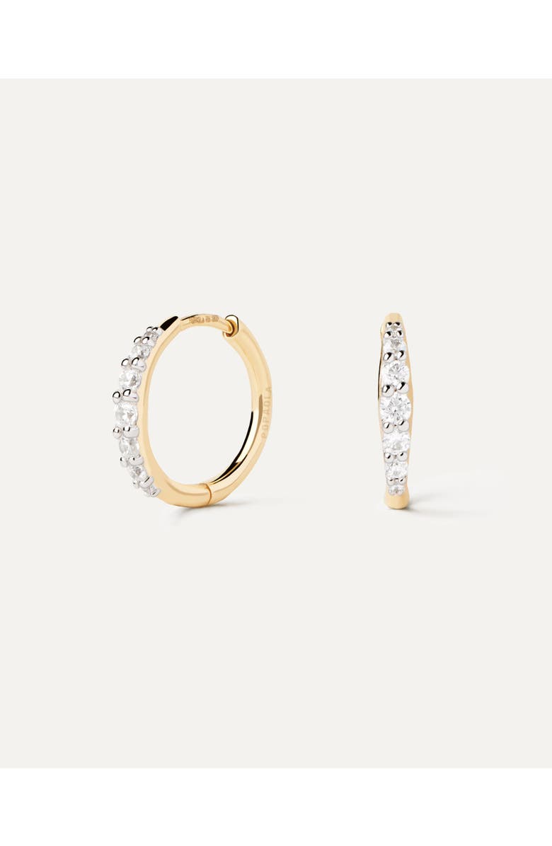 PDPAOLA Estella Mini Hoops, Main, color, 