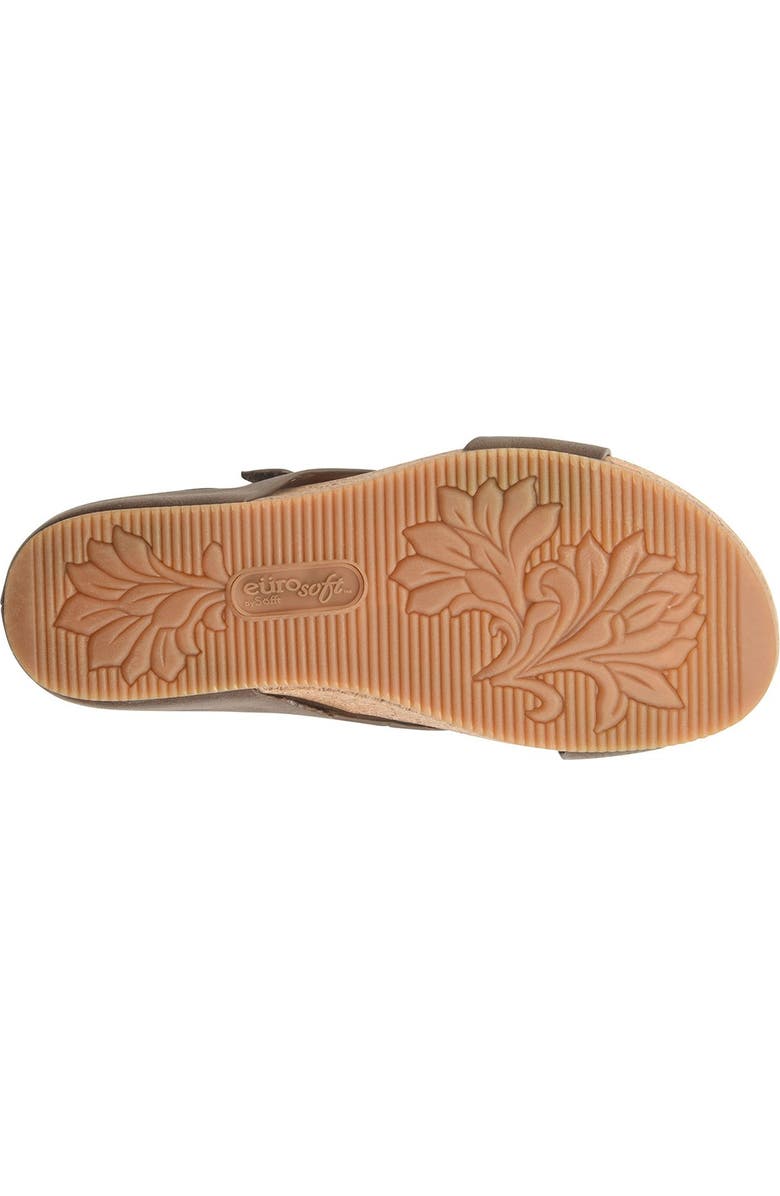 EUROSOFT Gianetta Ankle Strap Sandal, Alternate, color, Mocha