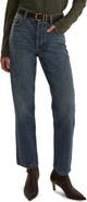 Favorite Daughter The Otto High Waist Ankle Straight Leg Jeans