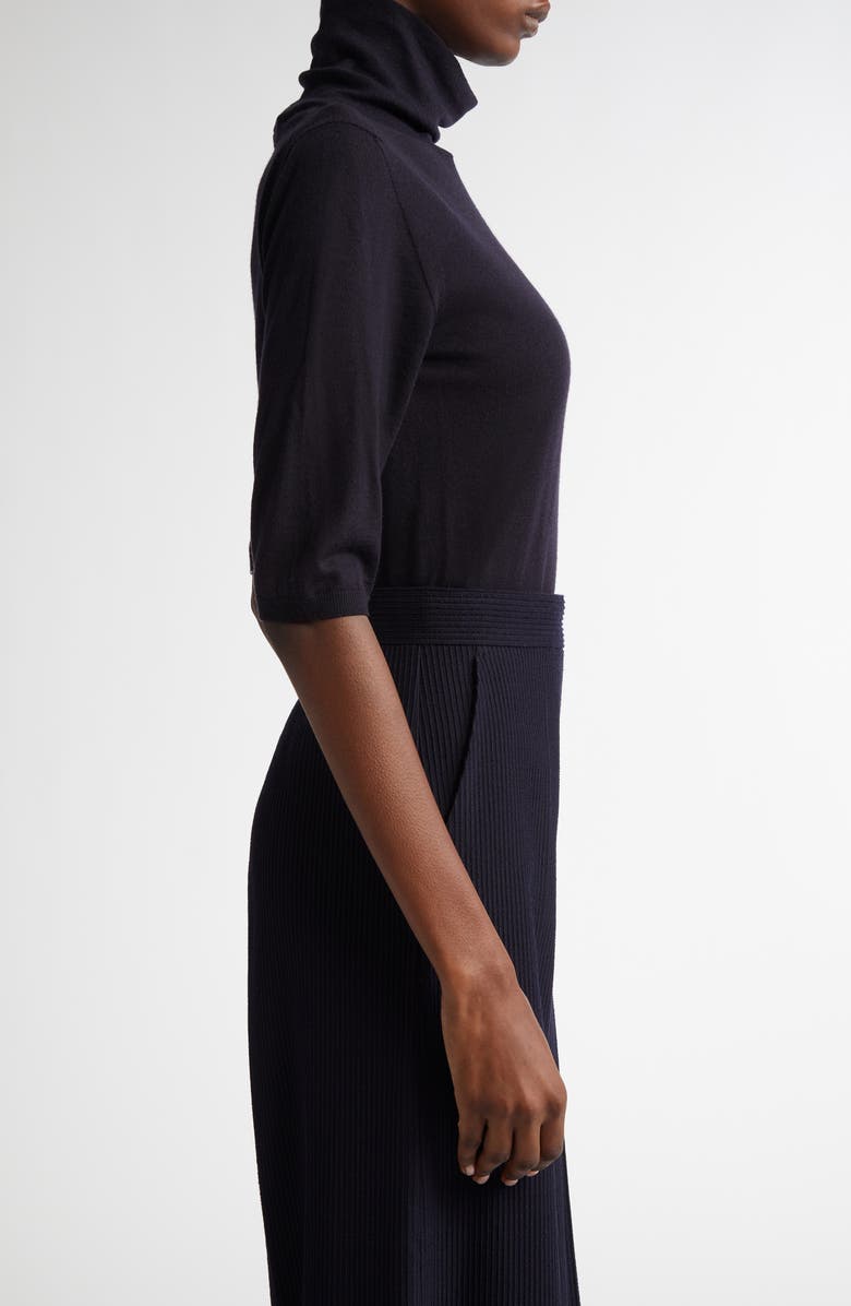 Max Mara Cecina Virgin Wool Turtleneck Sweater, Alternate, color, 