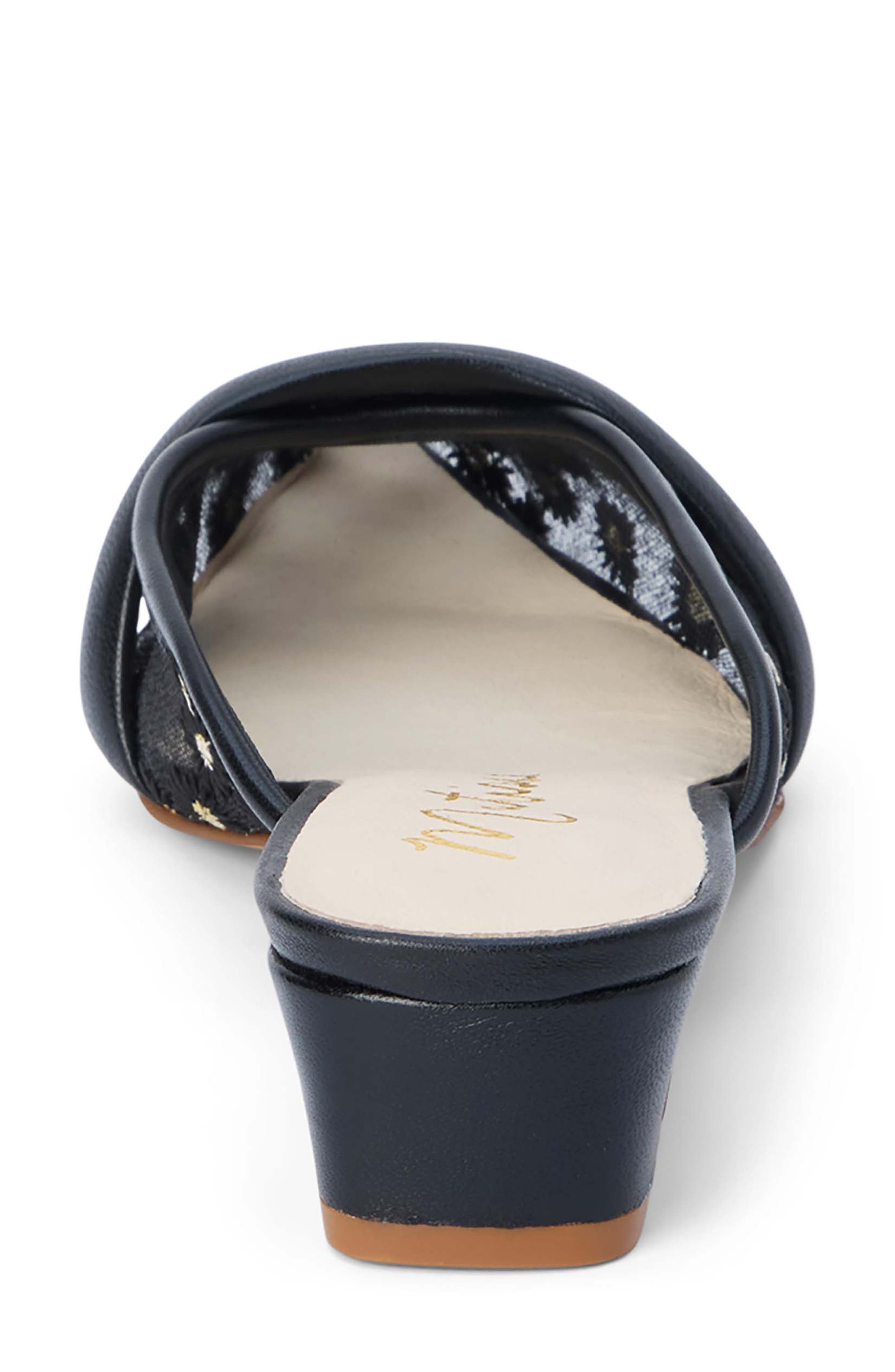 Matisse Kellan Pointed Toe Mule, Alternate, color, Black Floral