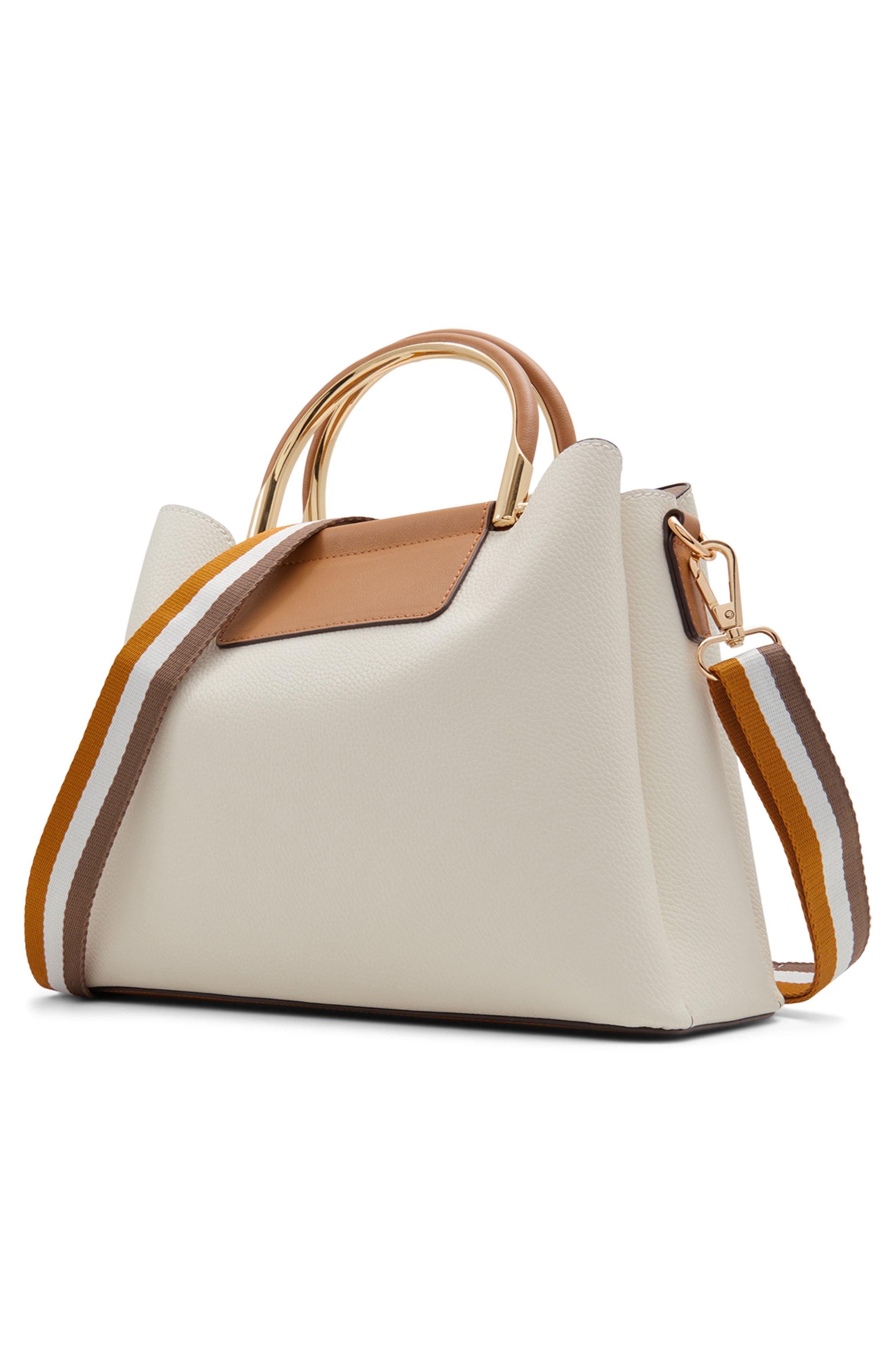 Sloana Faux Leather Crossbody Bag, Alternate, color, BEIGE