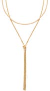 Panacea Layered Tassel Y-Necklace