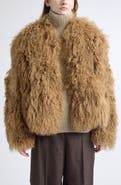 Stand Studio Curly Genuine Shearling Jacket