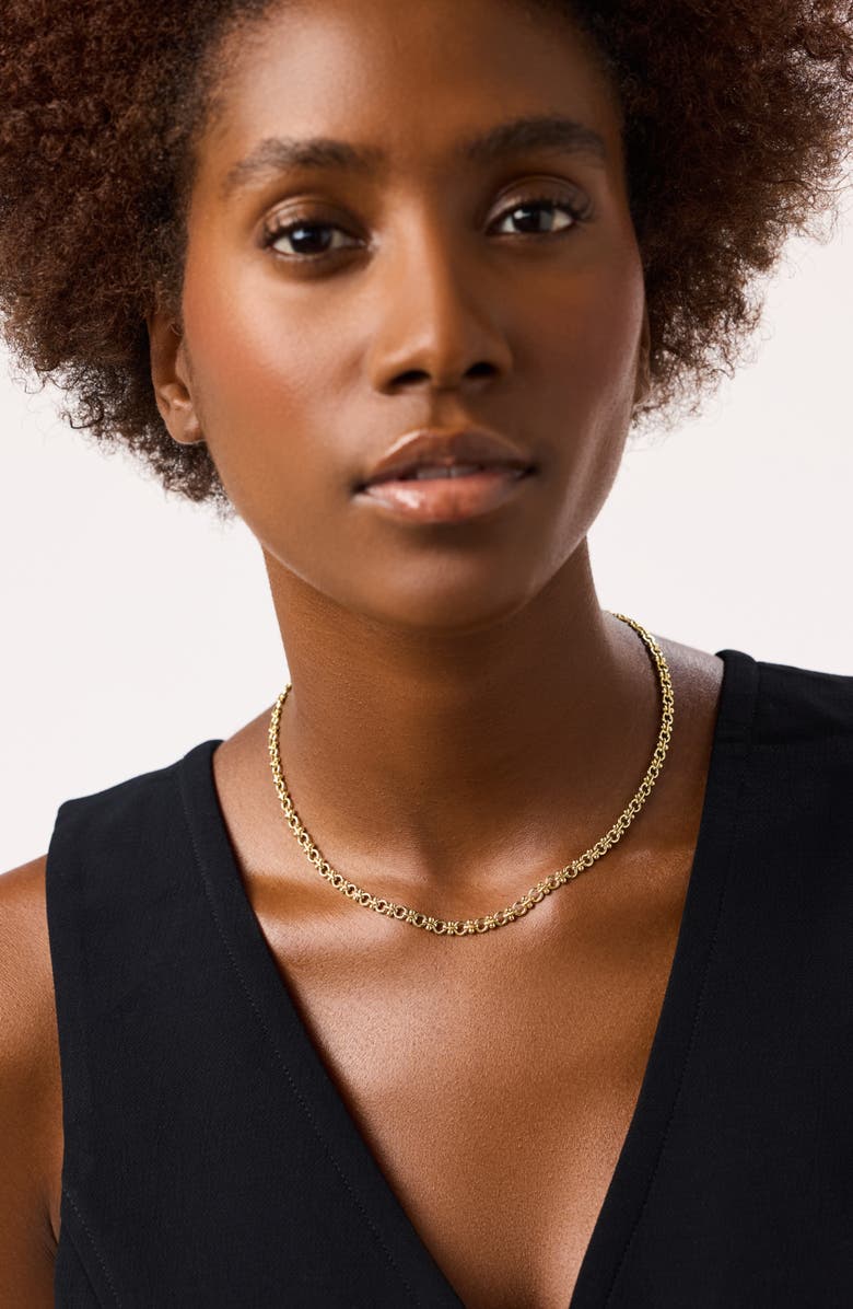 Ana Luisa Thick Gold Chain Necklace - Hayden, Alternate, color, Gold