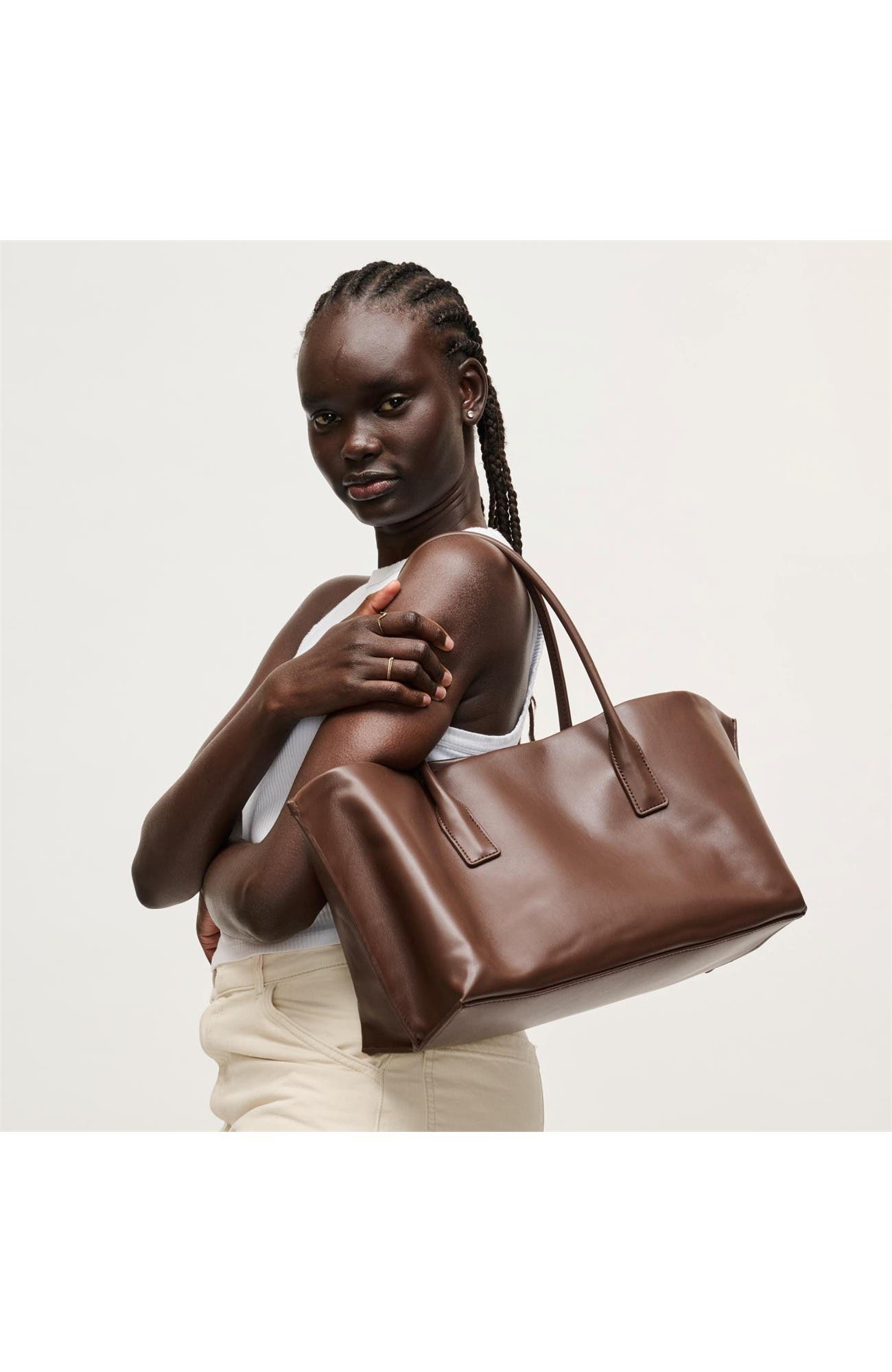 Levi Tote, Alternate, color, Chocolate