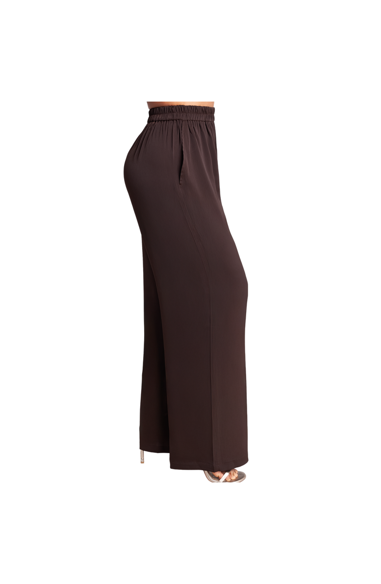 RICHANTEE High Waisted Wide Leg Pants, Alternate, color, Brown