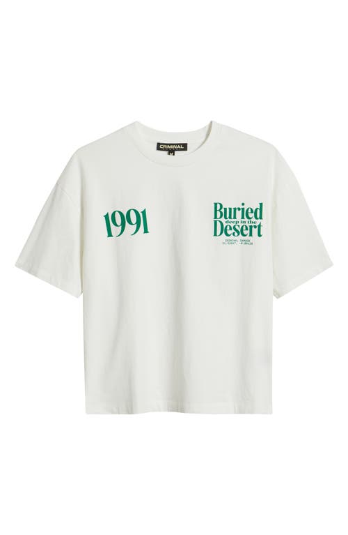 CRIMINAL DAMAGE CRIMINAL DAMAGE BURIED DEEP GRAPHIC T-SHIRT
