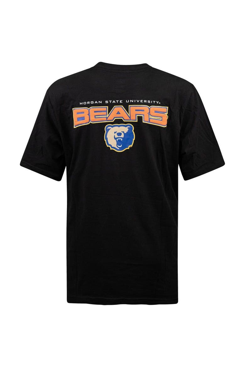 Men's FISLL Black Morgan State Bears Applique T-Shirt, Alternate, color, Black
