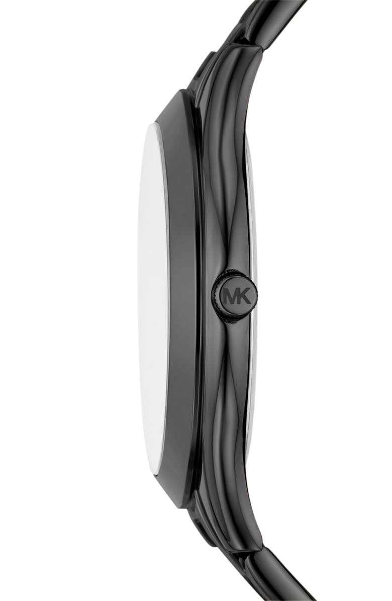 Michael Kors Slim Runway Bracelet Watch, 42mm, Alternate, color, Black