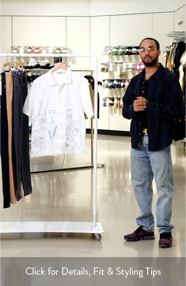 Picnic Graphic Camp Shirt, sales video thumbnail