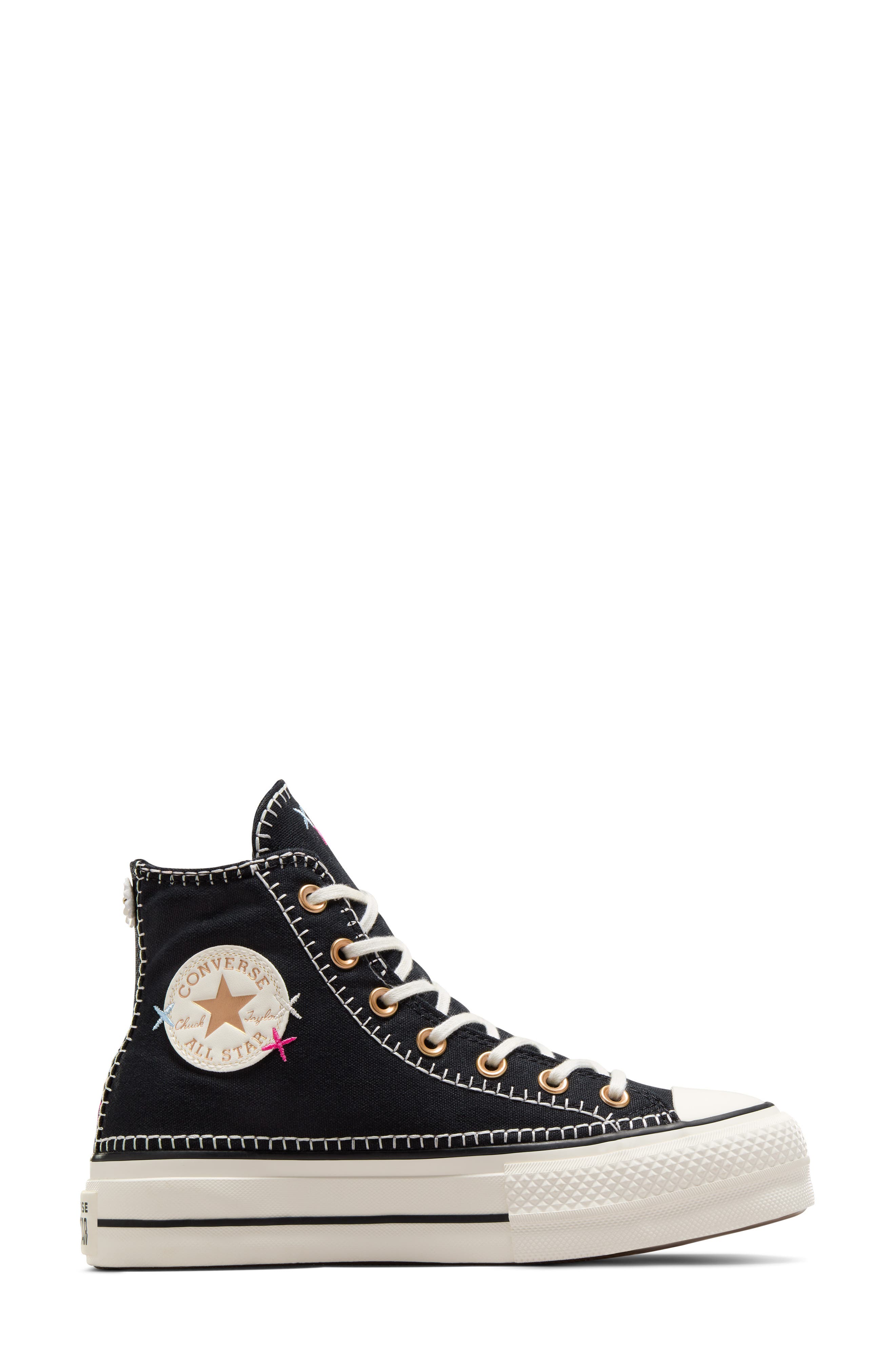 Converse Chuck Taylor<sup>®</sup> All Star<sup>®</sup> Lift High Top Sneaker, Alternate, color, 