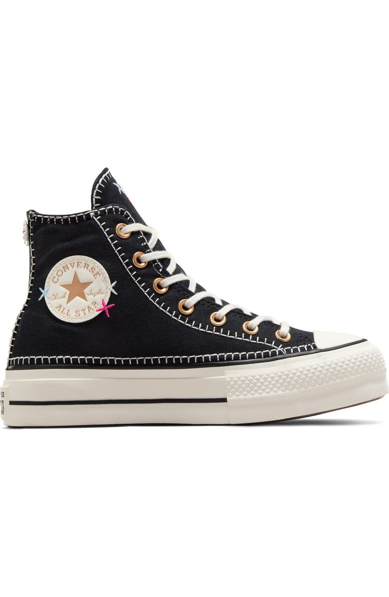 Converse Chuck Taylor<sup>®</sup> All Star<sup>®</sup> Lift High Top Sneaker, Alternate, color,