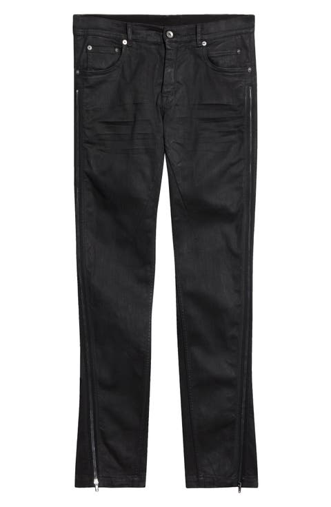 Vega Zip Leg Skinny Jeans