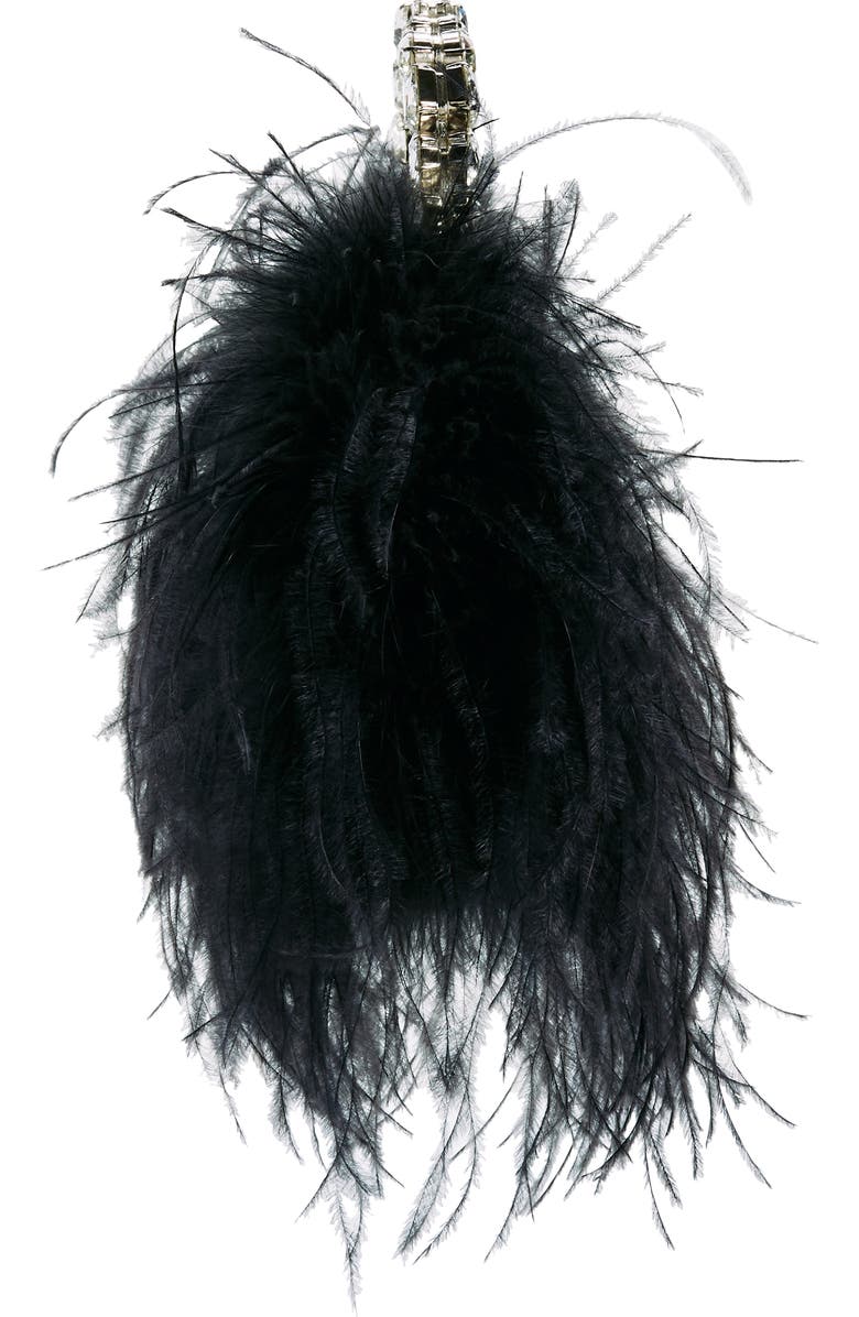 L’alingi Feather Top Handle Bag, Alternate, color,