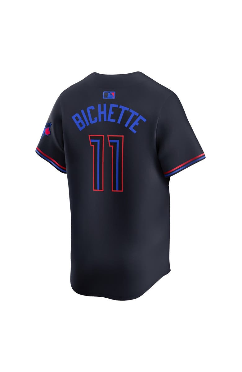 Nike Men's Nike Bo Bichette Black Toronto Blue Jays 2024 City Connect Limited Player Jersey, Alternate, color, Black