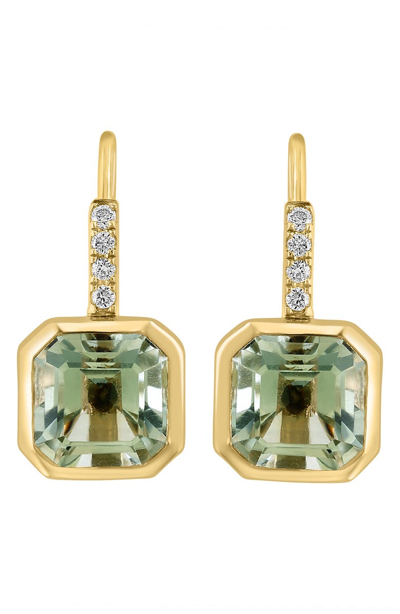 EFFY Diamond & Amethyst Drop Earrings, Alternate, color,