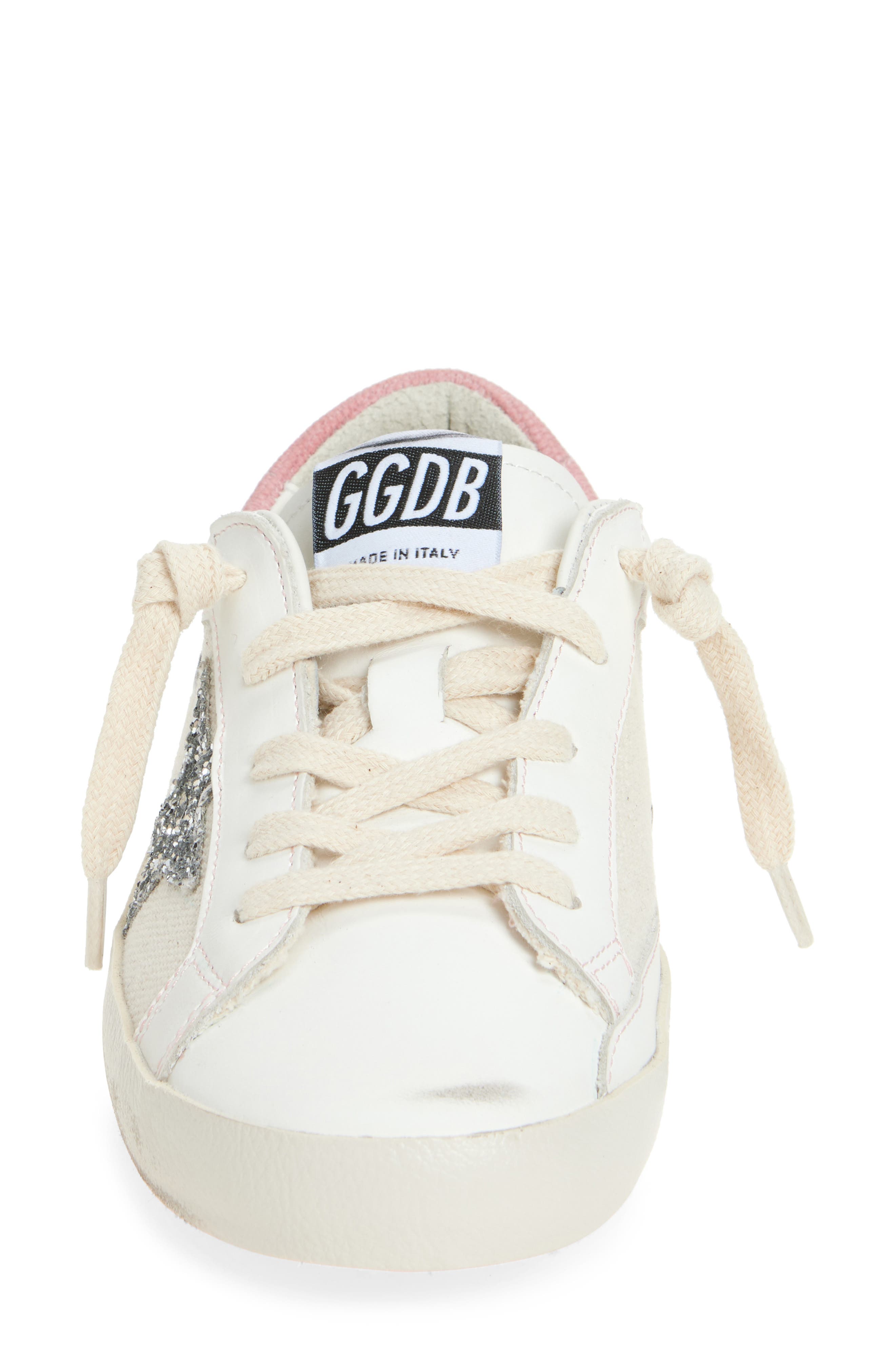 Golden Goose Kids' Super-Star Double Quarter Sneaker, Alternate, color, 