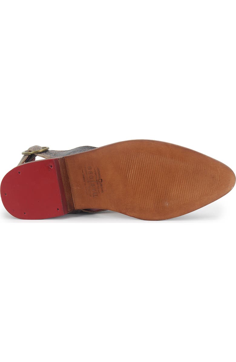 Bed Stu Join Pointed-Toe Flat, Alternate, color, Black Lux Nectar Lux