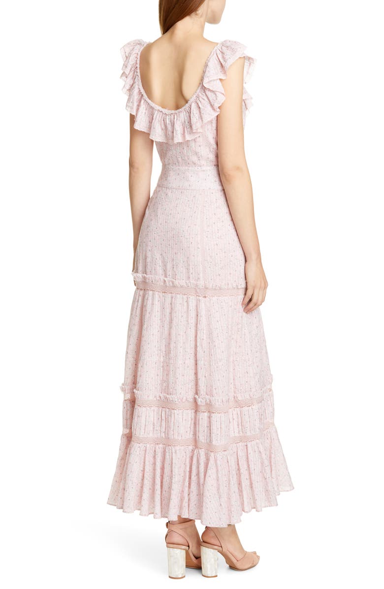 LoveShackFancy Joanne Maxi Dress, Alternate, color, 