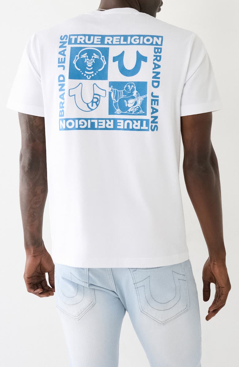 True Religion Cotton Crew Graphic T-Shirt, Alternate, color,
