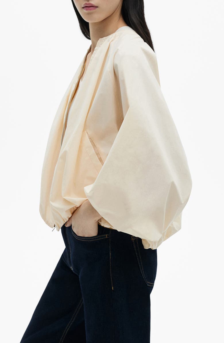 MANGO Cotton Puffy Jacket, Alternate, color, 