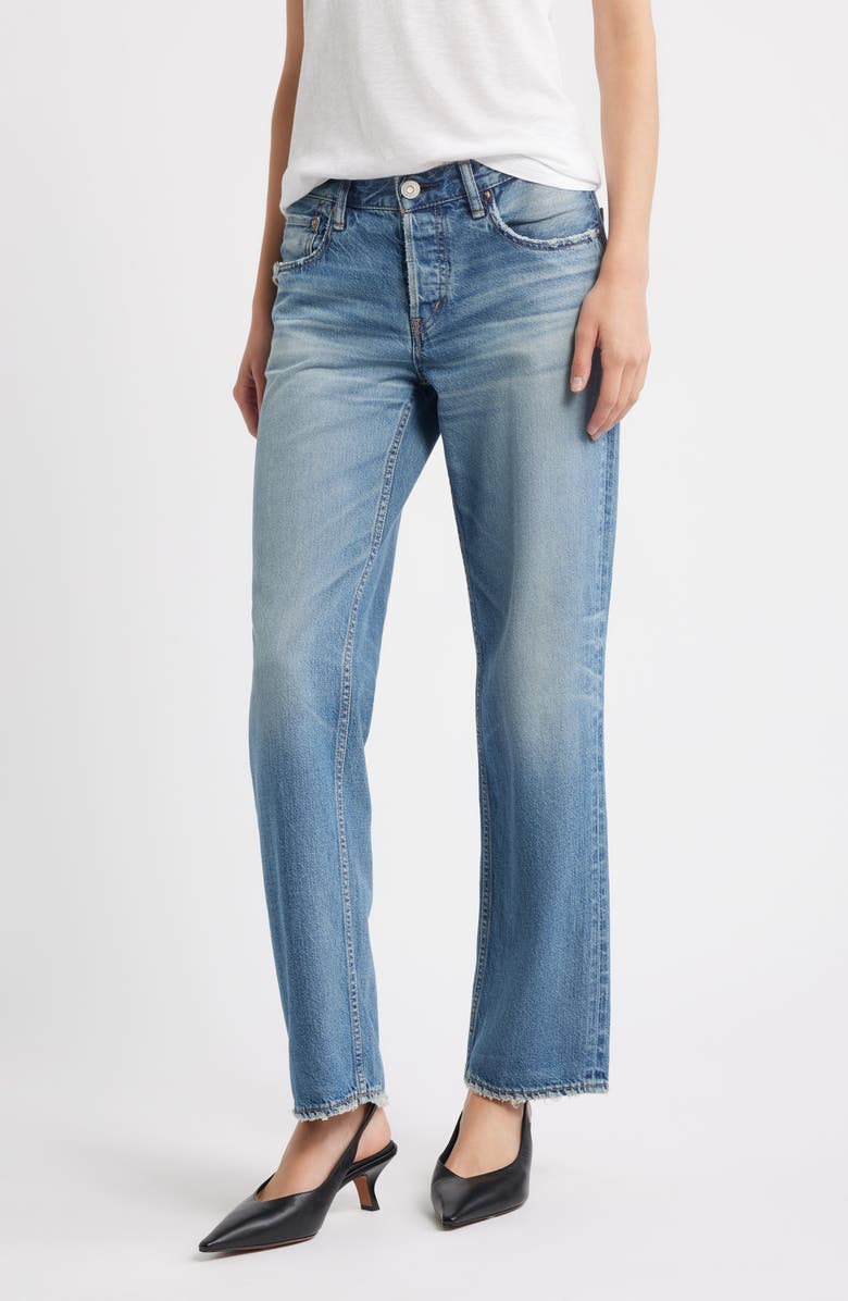 MOUSSY VINTAGE Millsboro Straight Leg Jeans, Main, color, Blue