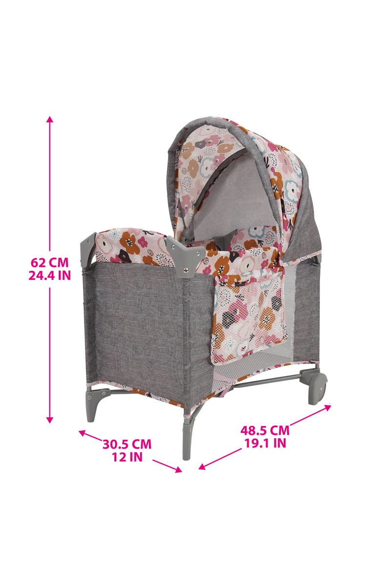 509 Crew Melange Flora Deluxe Doll Play Yard, Alternate, color, Multicolored